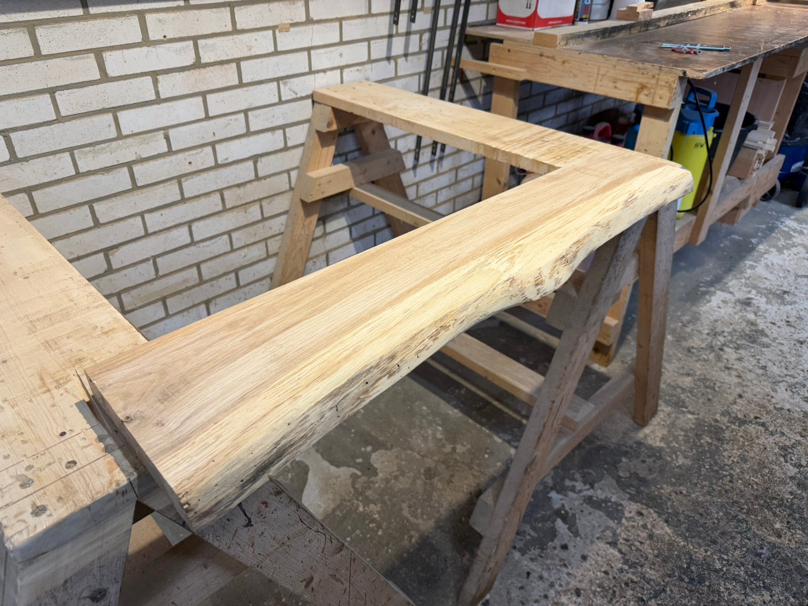 Mooie eiken wandplank - evt met blinde ophanging, Ophalen of Verzenden, Nieuw