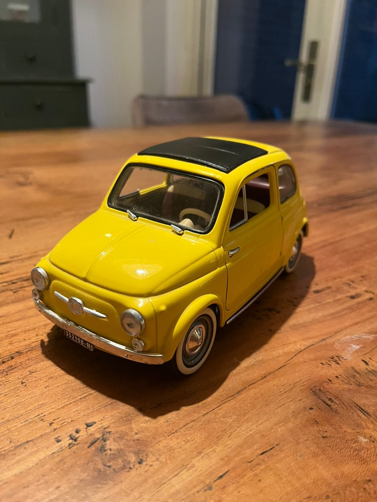 Fiat 500 Solido france, Ophalen of Verzenden, Gebruikt, Auto, Overige merken