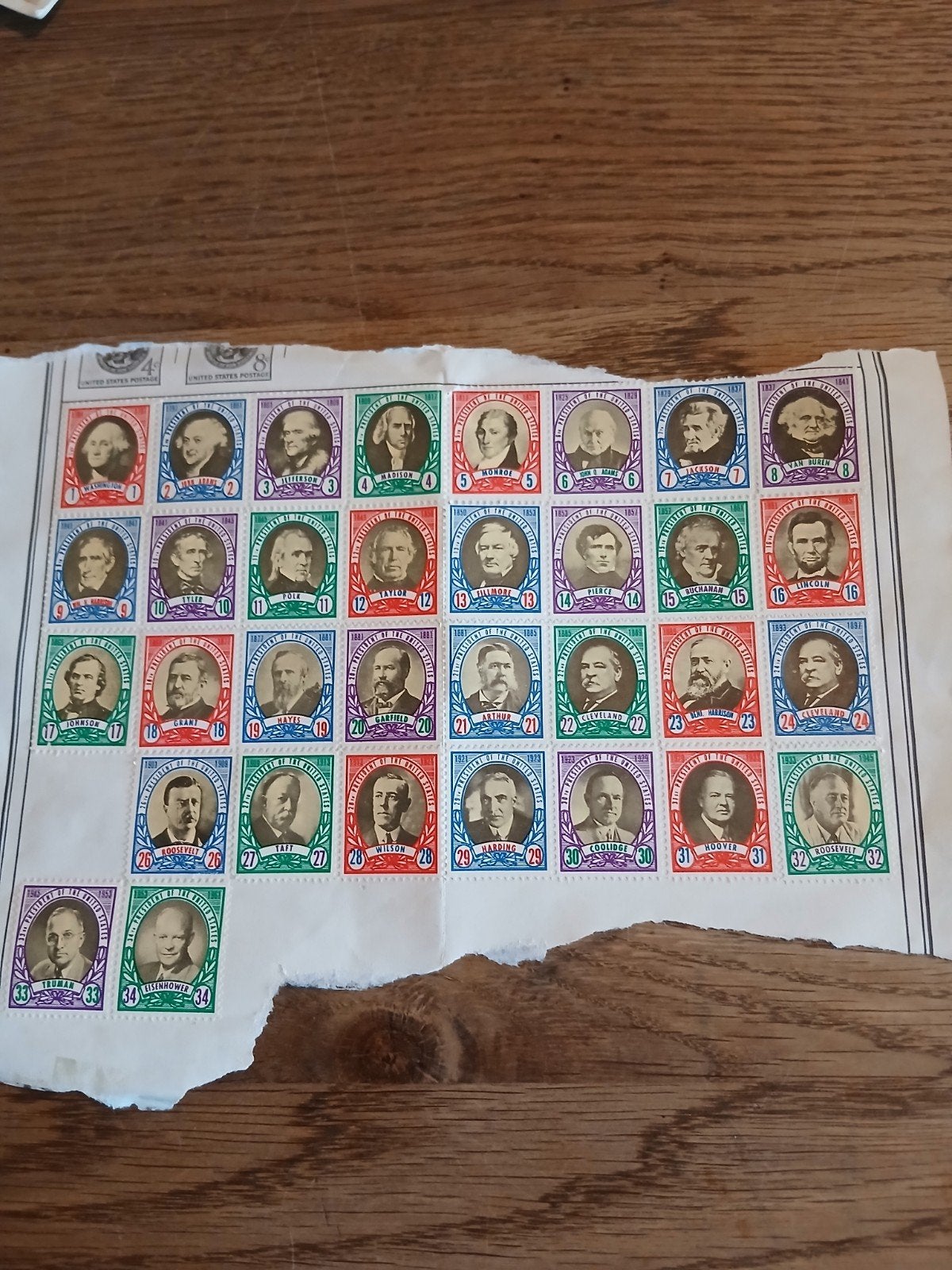 Cinderella zegels Amerikaanse presidenten, Ophalen of Verzenden