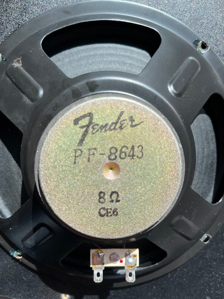Fender 8 inch gitaarspeaker 15 watt, 8 Ohm in prima staat, Verzenden, Zo goed als nieuw, Gitaar, Minder dan 50 watt