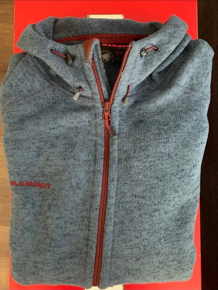 Mammut Polartec Fleece Vest met Capuchon - Maat XL, Ophalen of Verzenden, Zo goed als nieuw, Maat 56/58 (XL), Blauw