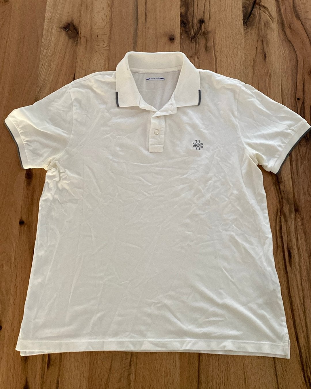 Jacob Cohen herenpolo wit maat xl, Verzenden, Gedragen, Maat 56/58 (XL), Wit