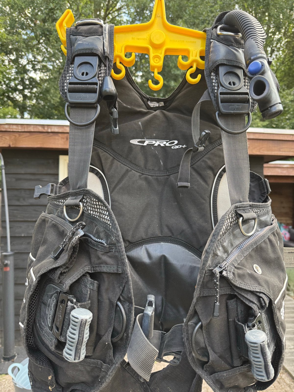 Seaquest Pro QD Trimvest M/L - Goede staat, Watersport en Boten, Ophalen of Verzenden, Gebruikt, Trimvest of Wing