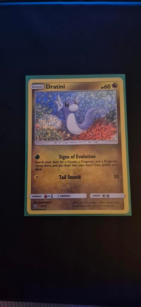 Dratini McDonald's Promo 2018 Pokémon Kaart (Foil), Verzenden, Zo goed als nieuw, Losse kaart, Foil