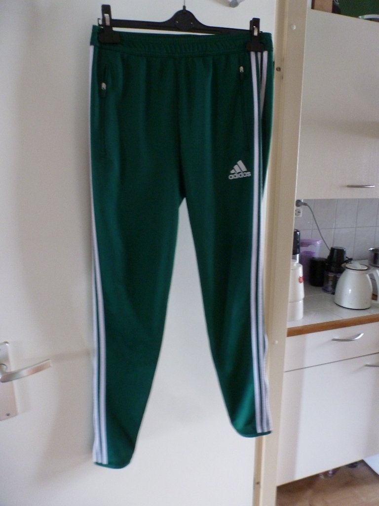 sportbroek CLIMACOOL GROEN WIT 42 -GRATIS zend, Verzenden, Maat 42/44 (L), Groen, Fitness of Aerobics