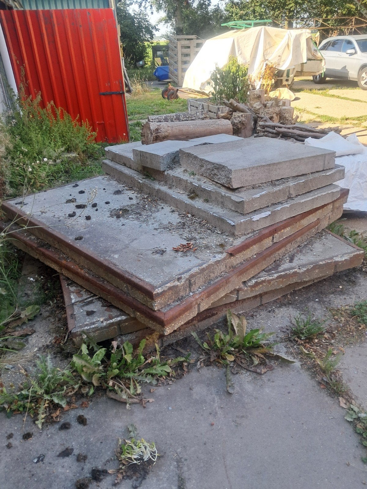 betonplaten stelconplaat, Ophalen, Minder dan 25 mm, Plank, Minder dan 200 cm