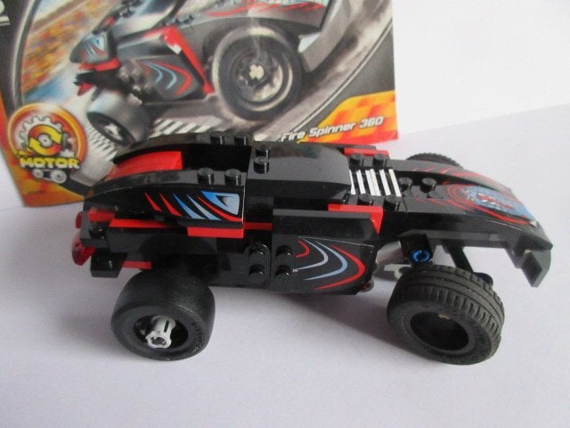 8669 Racer Fire Sprinter 360 Flywheel met bouwtekening, Ophalen of Verzenden, Zo goed als nieuw, Complete set, Lego