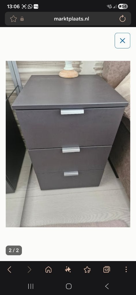 Nachtkastjes (haco), Ophalen, Gebruikt