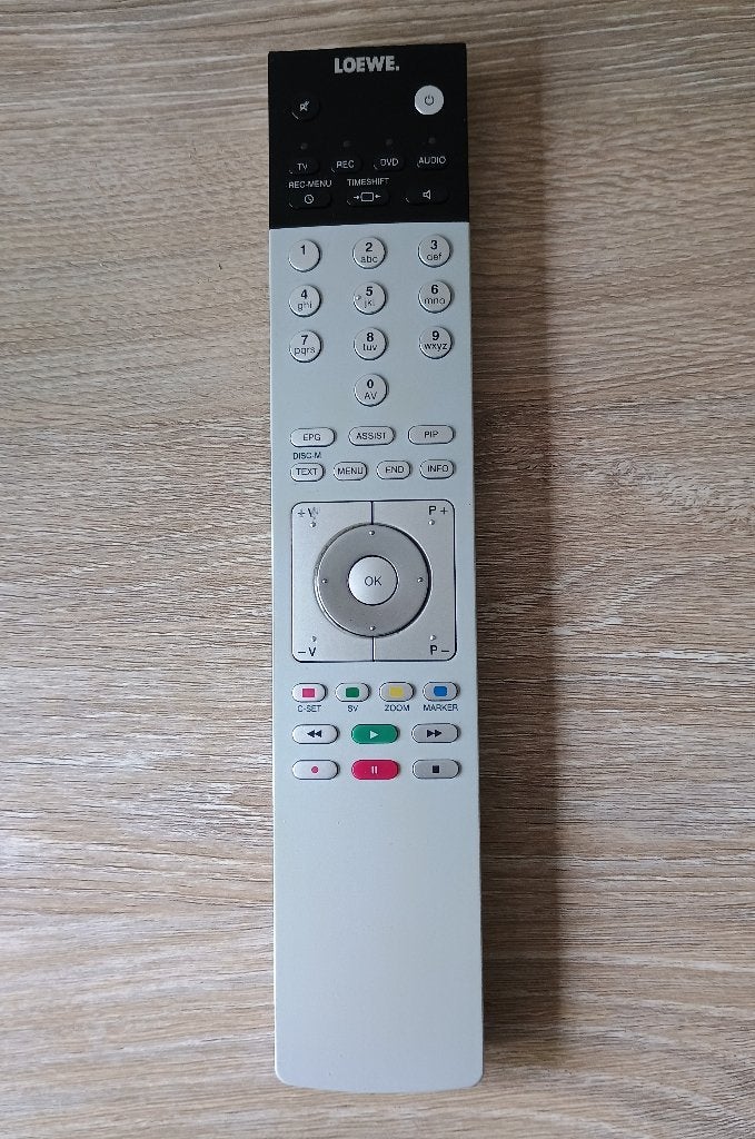 Loewe assist 2 89950a13 afstandsbediening originele, Ophalen of Verzenden, Gebruikt, Origineel, Tv