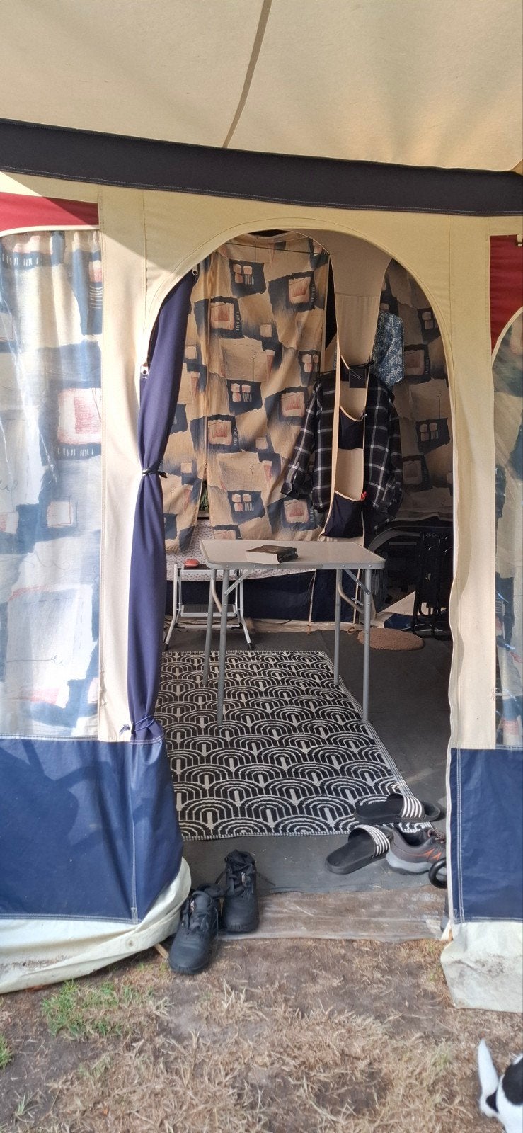 vouwwagen 123 jamet uit 2003, Caravans en Kamperen, Vouwwagens, Ophalen, Tot en met 5, Aanwezig, Jamet