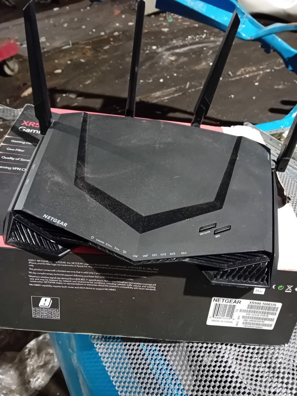 NETGEAR Nighthawk Pro Gaming XR500 Router, Ophalen, Zo goed als nieuw, Router, NETGEAR