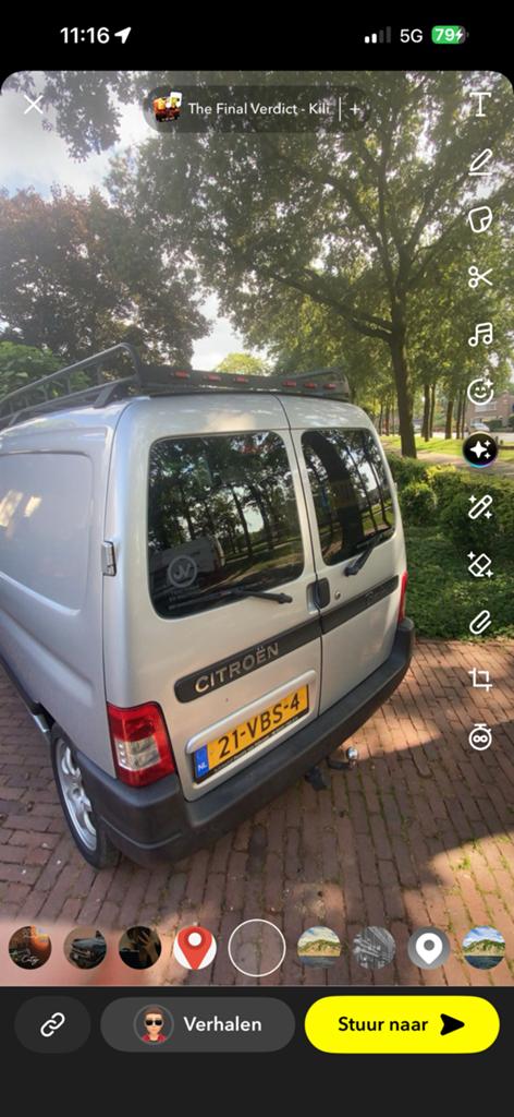 Achter bumper Citroën berlingo, Ophalen, Citroën