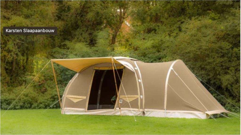 Nieuwe Karsten Slaapaanbouw, met extra's!, Caravans en Kamperen, Tenten, Ophalen, Zo goed als nieuw, Tot en met 6