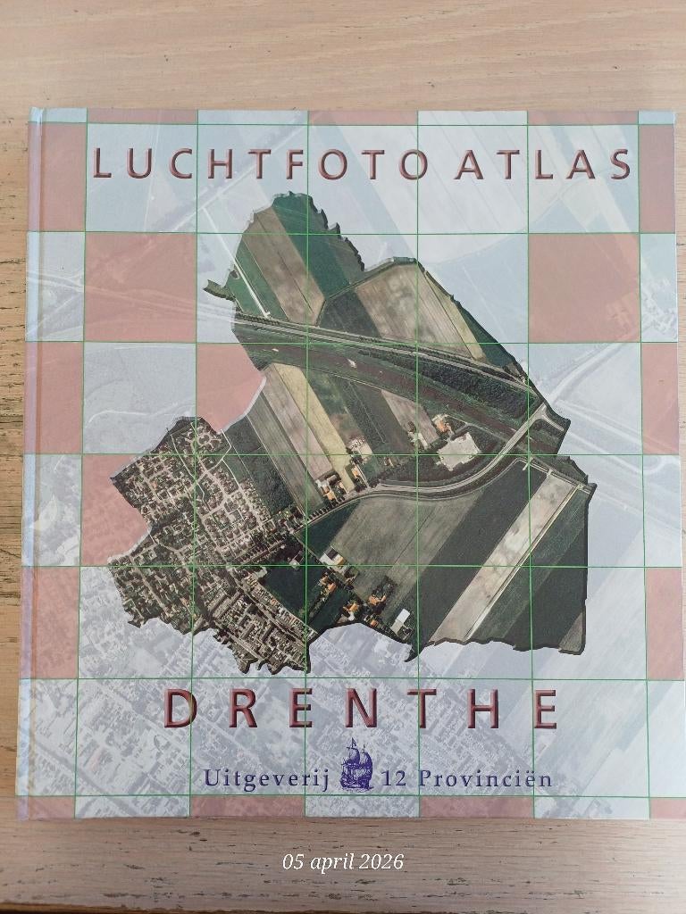 luchtfoto atlas, Overige typen, Ophalen of Verzenden, Zo goed als nieuw, 1800 tot 2000