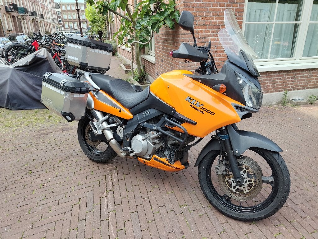 2005 Kawasaki KLV 1000 V-Strom DL-1000, Motoren, 2 cilinders, Motorrijbewijs A, Gebruikt, Particulier