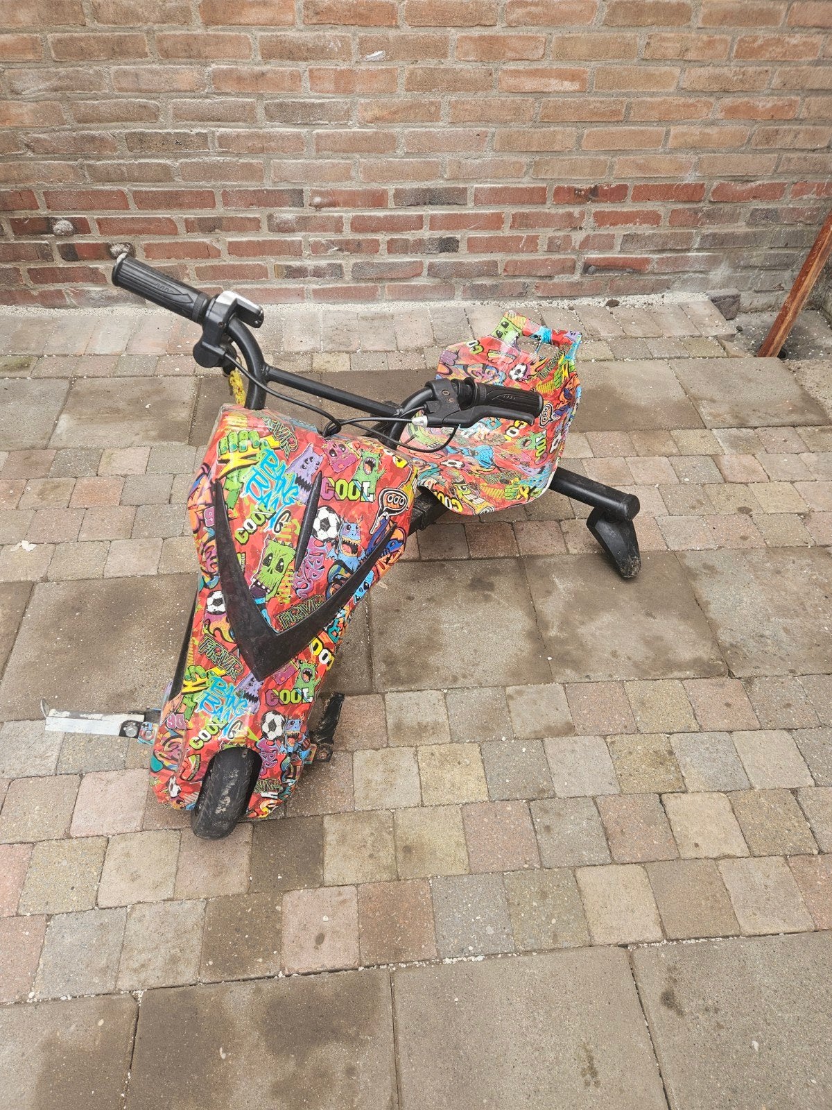 Elektrische Drift Trike met extra zitje, stuur en accu, Ophalen of Verzenden