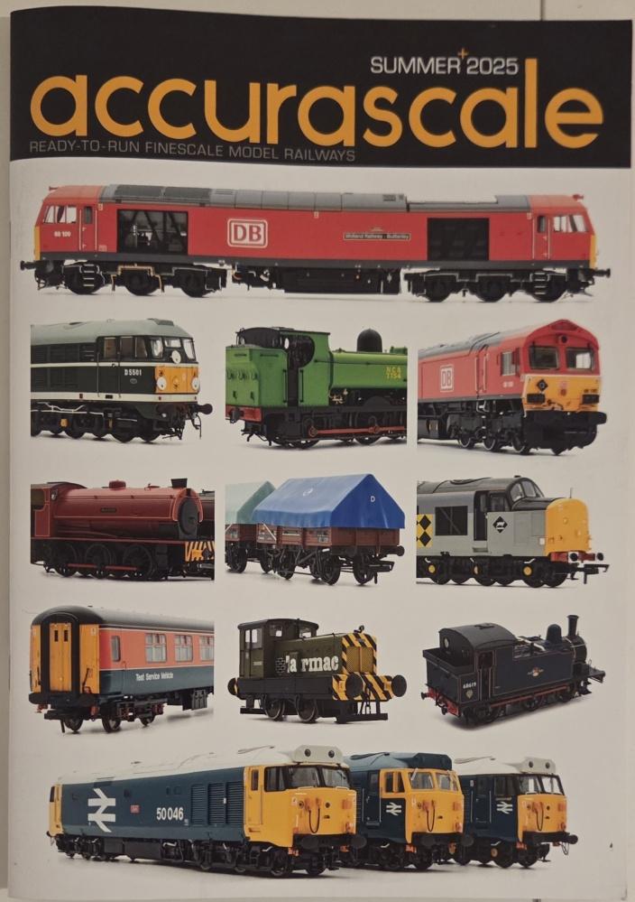 Catalogus Accurascale UK Summer 2025, Hobby en Vrije tijd, Modeltreinen | H0, Overige merken, Gelijkstroom of Wisselstroom, Zo goed als nieuw