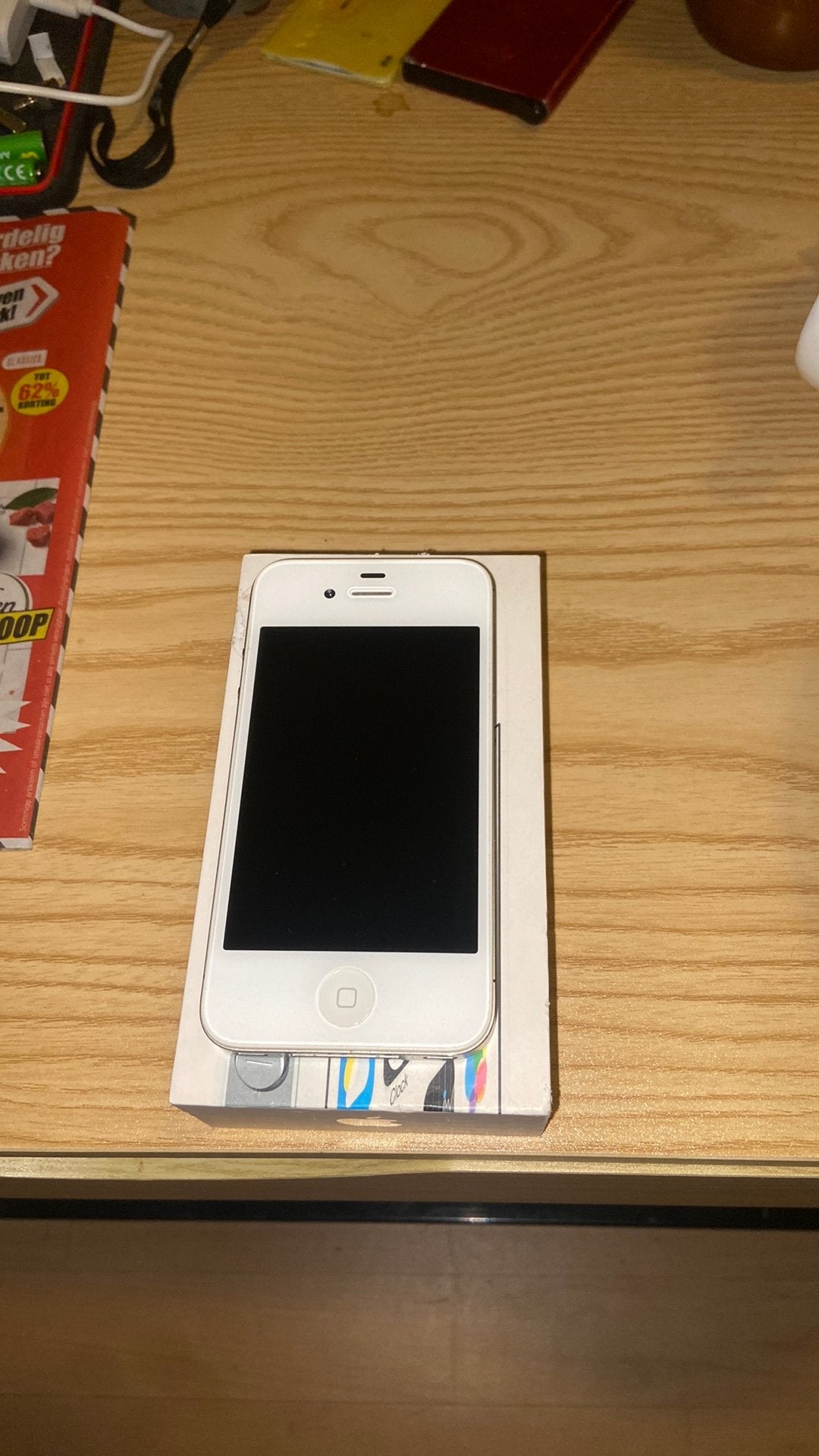 Witte Apple iPhone 4S 8GB in nieuwstaat, Telecommunicatie, Wit, Ophalen of Verzenden, Zonder simlock, Zonder abonnement