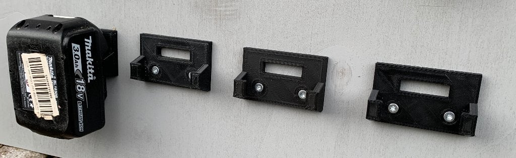 Makita 18V LXT / 40V XGT accu-, gereedschap- en laderhouders, Verzenden, Nieuw, Gereedschapsopslag, Overige merken