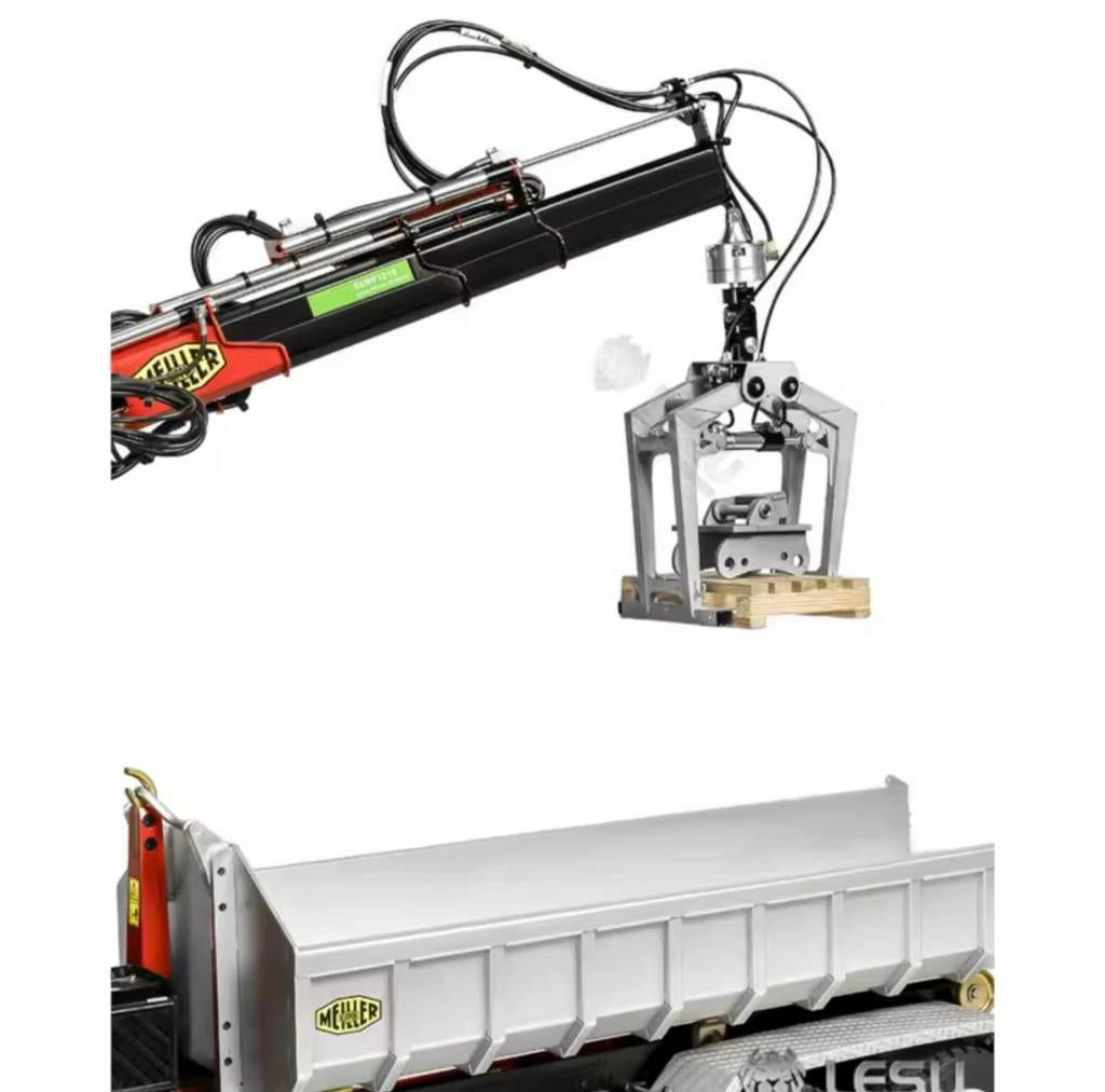 Hydraulische stenenklem voor Lesu RC machines 1/14, Ophalen of Verzenden, Zo goed als nieuw