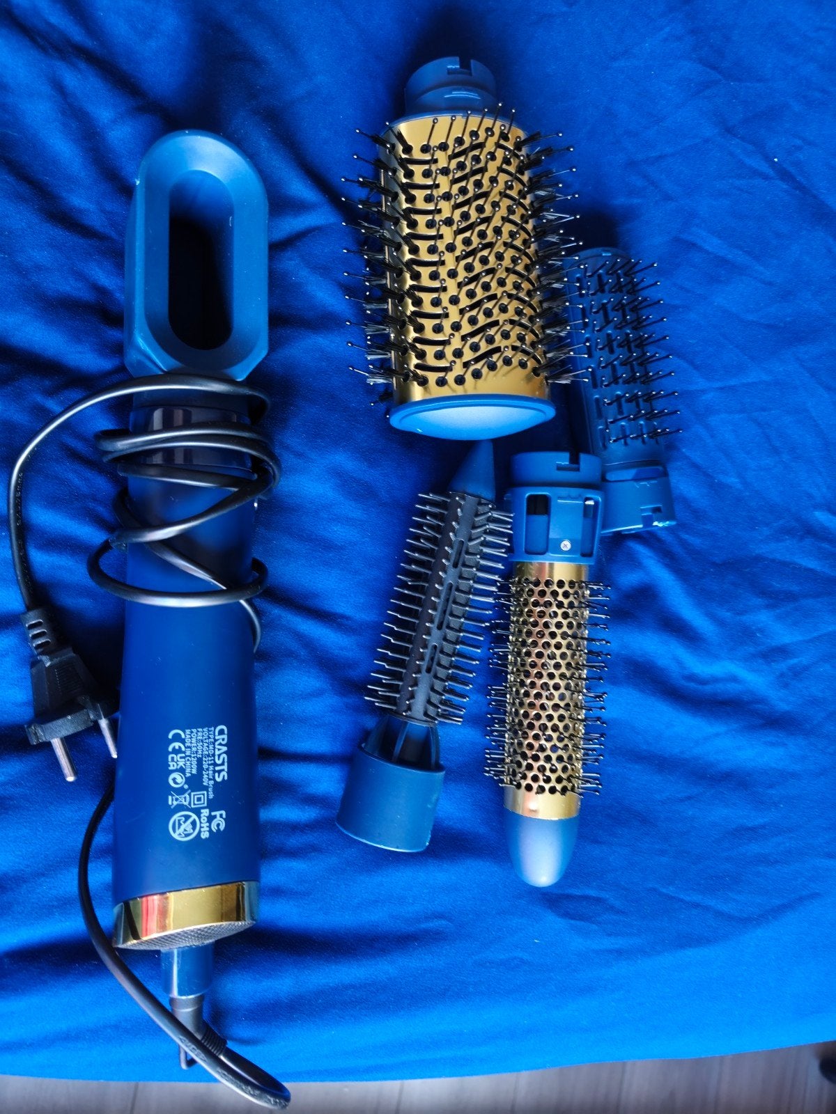 Crasts Föhnborstel Set - Haarstyling met 5 Opzetstukken, Ophalen of Verzenden, Nieuw, Haarverzorging