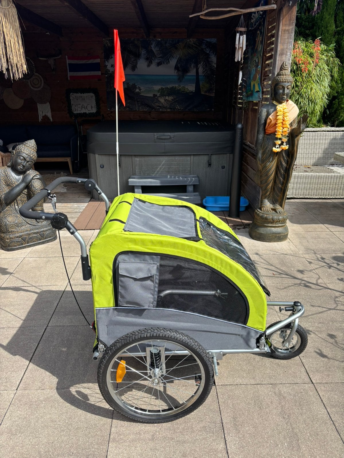Honden fietskar, Ophalen, Zo goed als nieuw