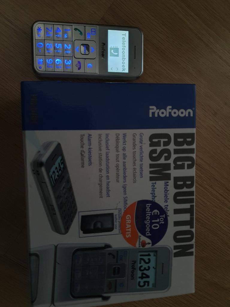 Big Button GSM, Ophalen of Verzenden, Zo goed als nieuw