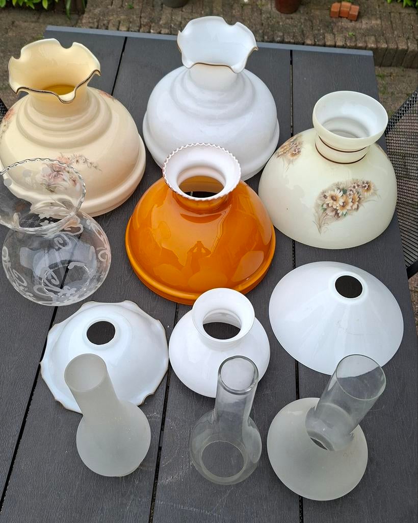Diverse lampen kappen, Ophalen of Verzenden