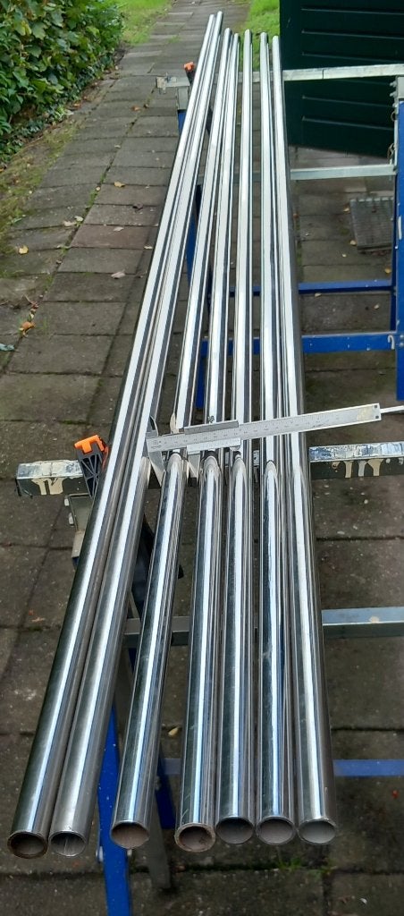 RVS Buizen, Ophalen, Nieuw, 20 tot 40 mm, Rvs