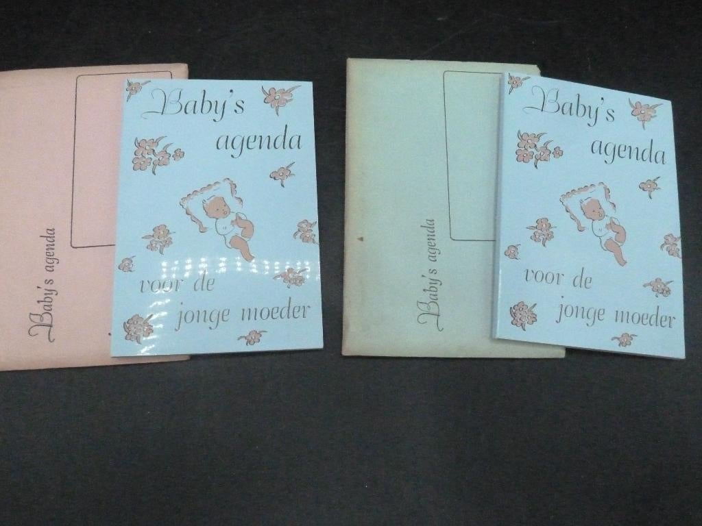 Kraamkadootje baby agenda jaren 60, Ophalen of Verzenden, Nieuw, Kraamcadeau