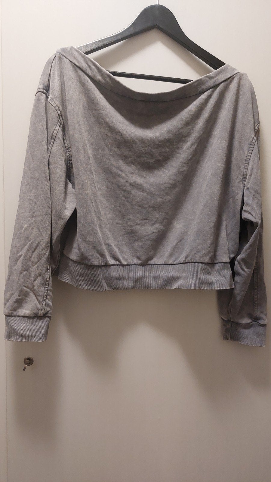 C&A Grijze Cropped Trui Maat L, Maat 42/44 (L), Ophalen of Verzenden, Grijs, Gedragen