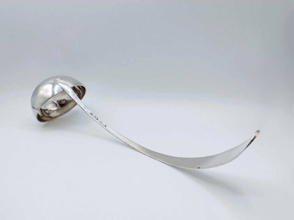 Zilveren soeplepel, J.A. de Haas, Amsterdam, 1802, Verzenden, Zilver