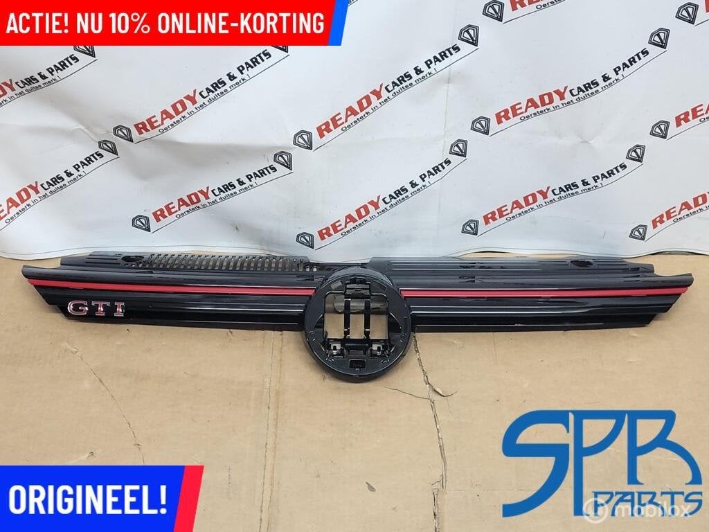 Grille VW Golf 8 VIII GTI LOGO 5H0853651AE GRILL ZONDER LED, Volkswagen, Nieuw, Ophalen of Verzenden, Volkswagen