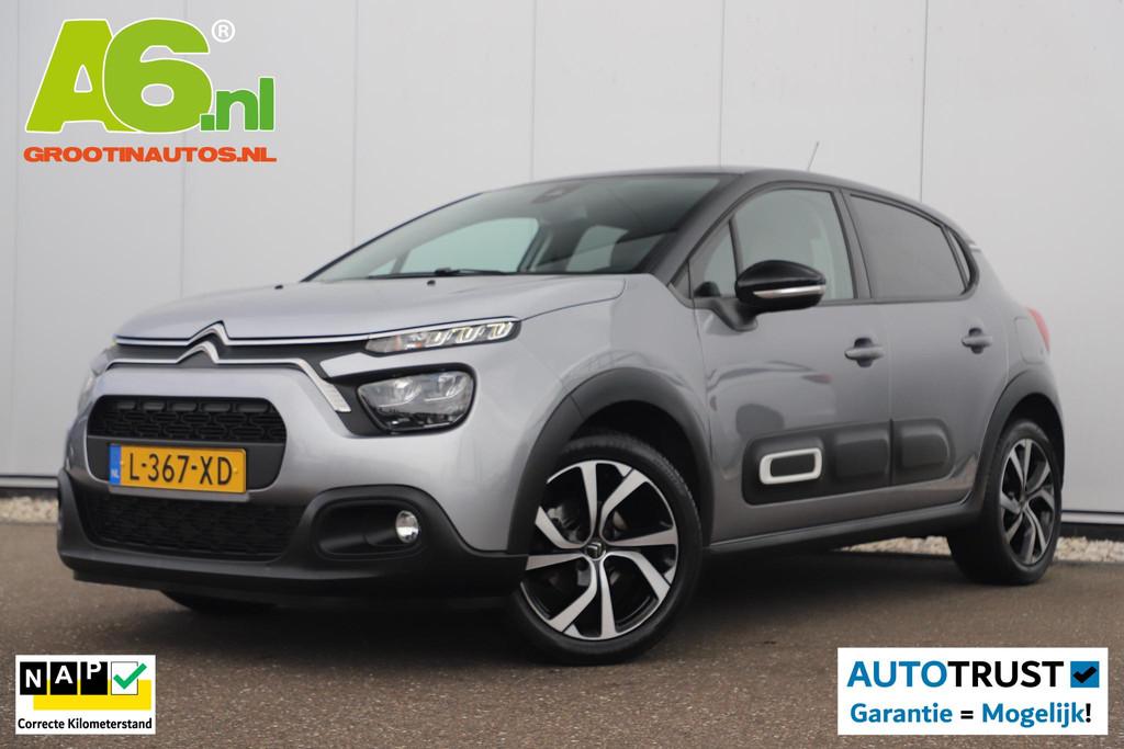 Citroen C3 1.2 PureTech Shine Navigatie Achteruitrijcamera 1, Auto's, Citroën, Bedrijf, Te koop, C3, ABS, Achteruitrijcamera, Airbags