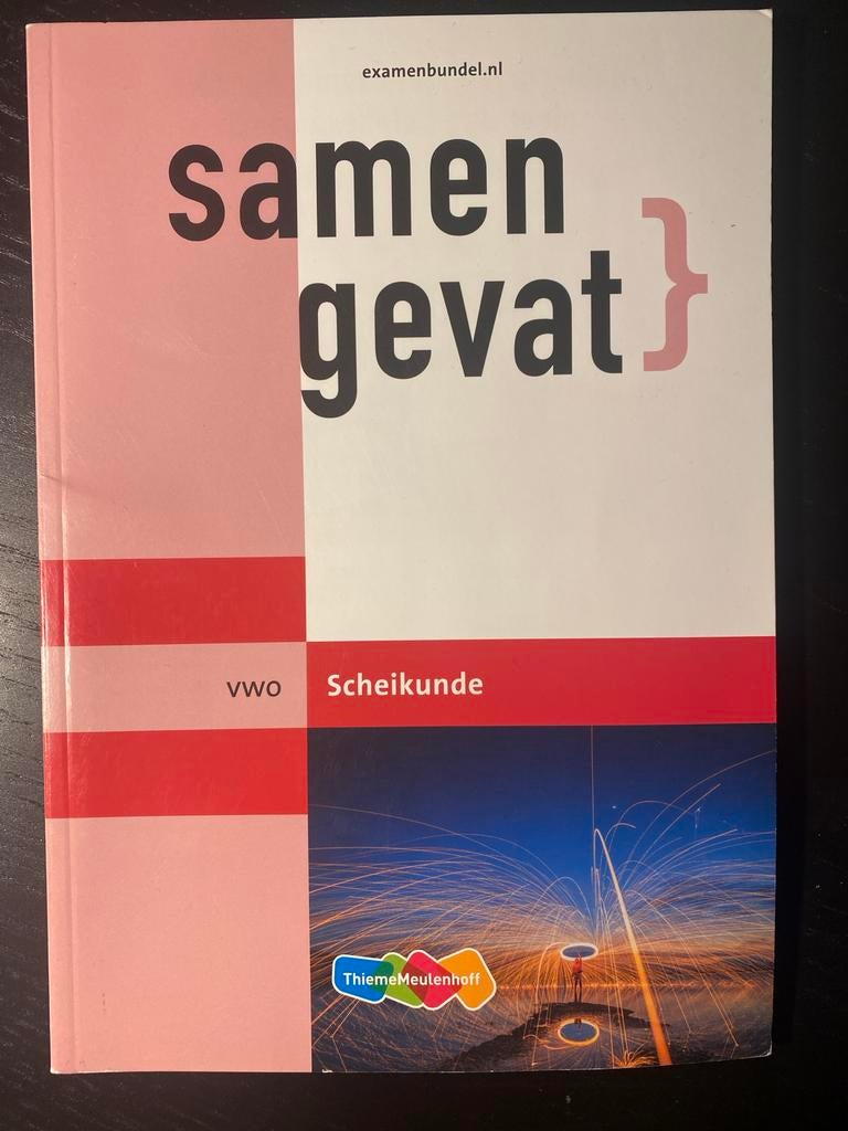 Samengevat Scheikunde VWO - Examenvoorbereiding, Ophalen of Verzenden, Beta, Zo goed als nieuw, Overige niveaus