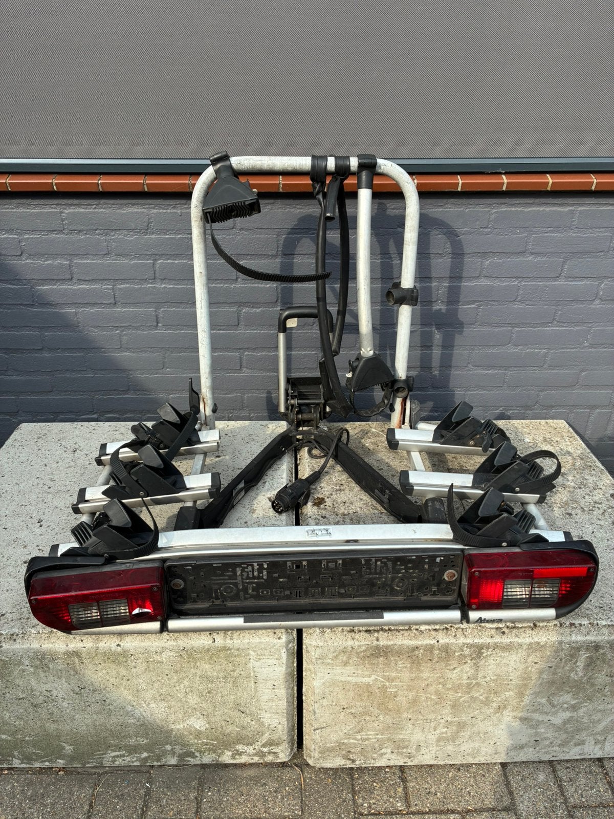 Fietsendrager voor 3 fietsen, Auto diversen, Fietsendragers, Ophalen, Zo goed als nieuw, Trekhaakdrager
