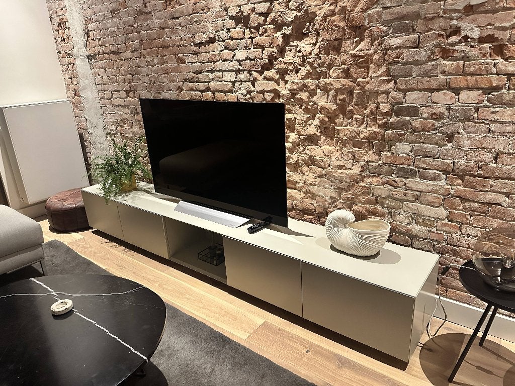 Raat (voorheen Huysraat) Volledig MDF Tv Meubel 275cm, Ophalen of Verzenden, Zo goed als nieuw, 200 cm of meer, Minder dan 100 cm