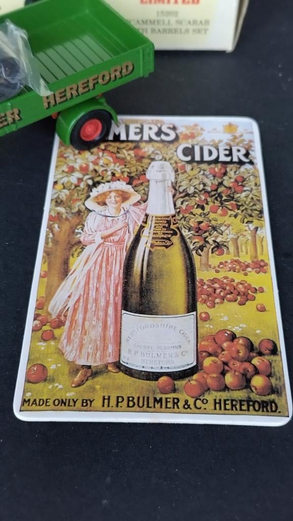 Scammel Scarab Bulmers Cider 1:50 Corgi Classics Pol, Auto, Corgi@corgi.co.uk, Nieuw, Le19 1rl Leicester uk