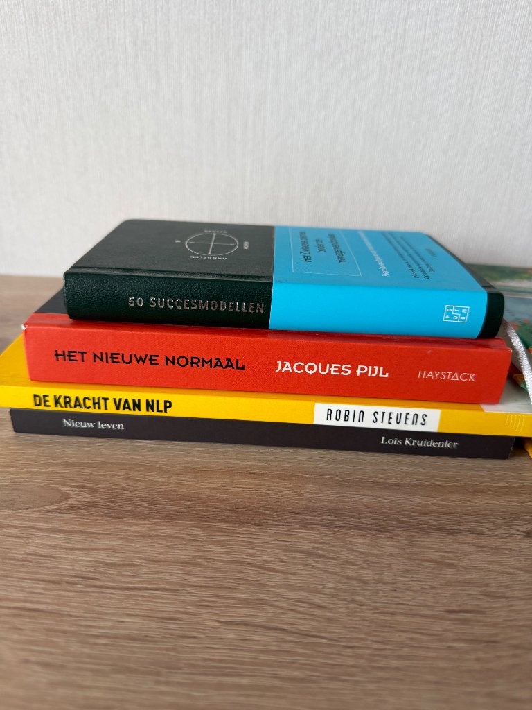 Diverse boeken NLP, hostmanship, The wander society, Ophalen, Zo goed als nieuw