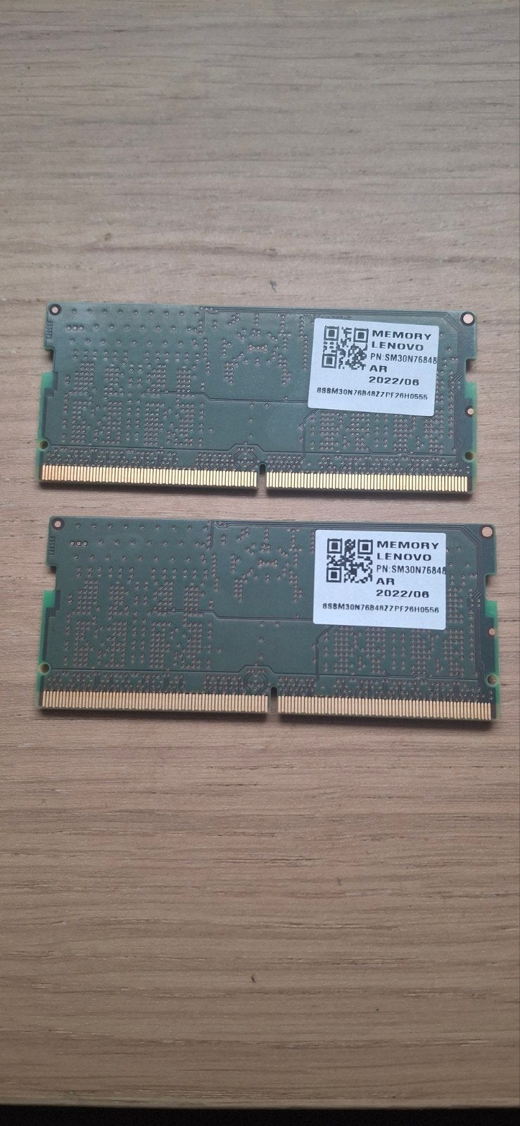 DDR5 2x8 GB sodimm Laptop RAM, Computers en Software, RAM geheugen, Ophalen of Verzenden, Zo goed als nieuw, DDR5, Laptop