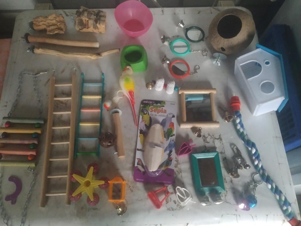 Speeltjes voor de vogelkooi, Ophalen of Verzenden, Kooi-accessoires