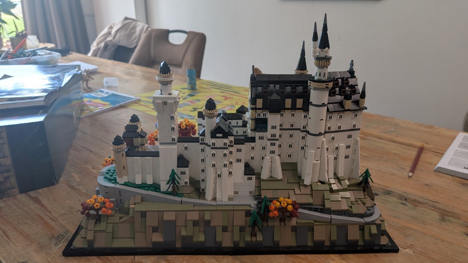 LEGO Architecture Neuschwanstein Kasteel 21063, Ophalen, Zo goed als nieuw, Overige merken