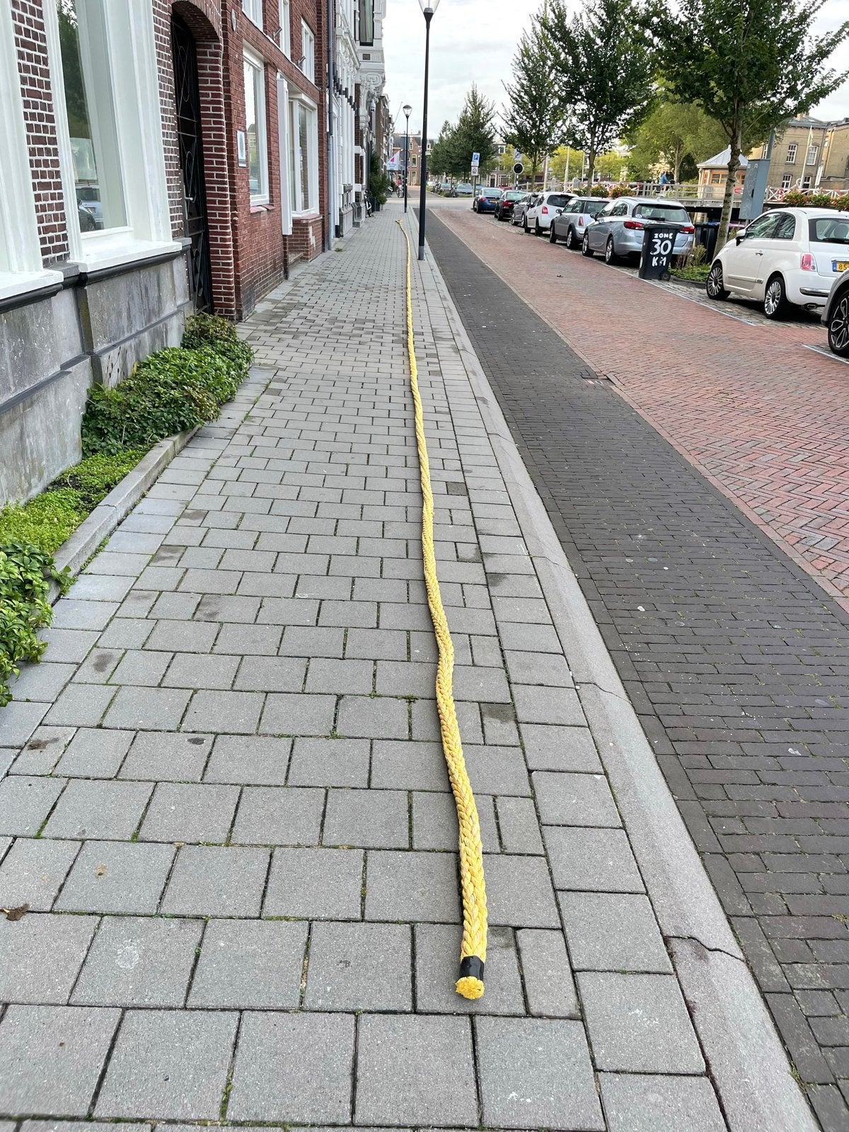 Scheepstouw - 30 meter lengte, Ophalen, Gebruikt, Lijn of Blok