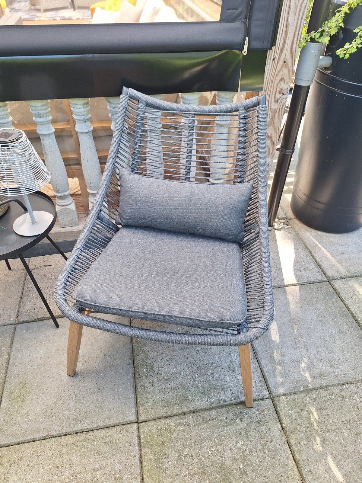 moderne lage tuinstoel, Ophalen, Kunststof