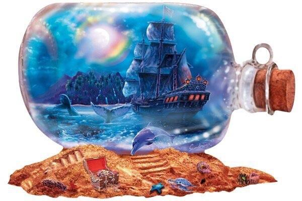 SunsOut - Run Aground - 1000 stukjes  Vormpuzzel, Hobby en Vrije tijd, Ophalen of Verzenden, 500 t/m 1500 stukjes, Nieuw, Legpuzzel