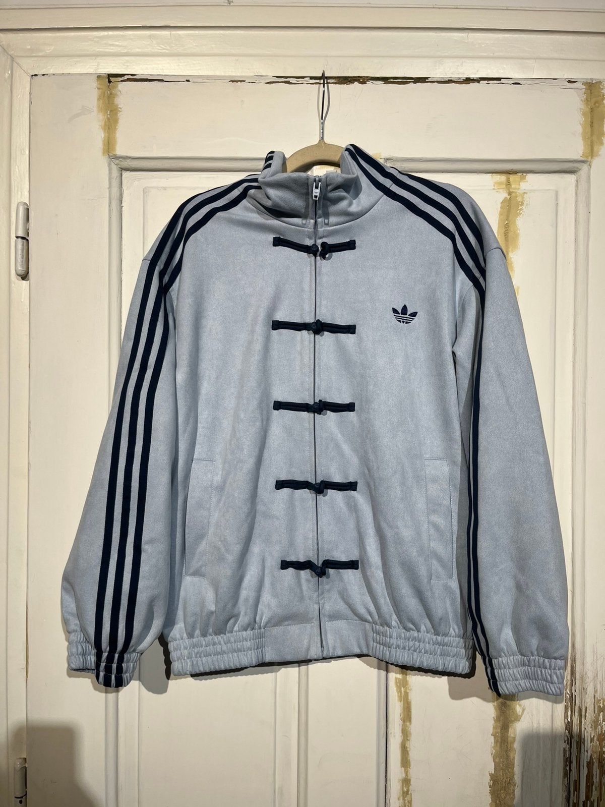 Adidas Jack / Vest Chinese New Year – M – blue Edition, Ophalen of Verzenden, Zo goed als nieuw, Maat 48/50 (M), Blauw