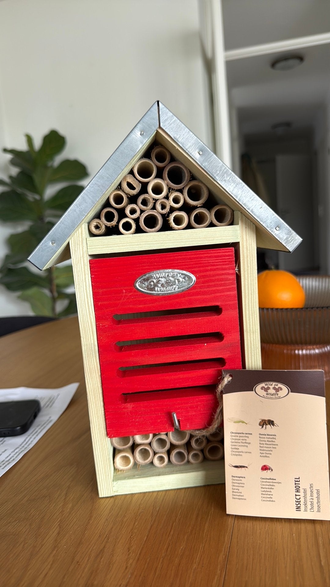 Insectenhotel nieuw, Tuin en Terras, Ophalen of Verzenden, Nieuw