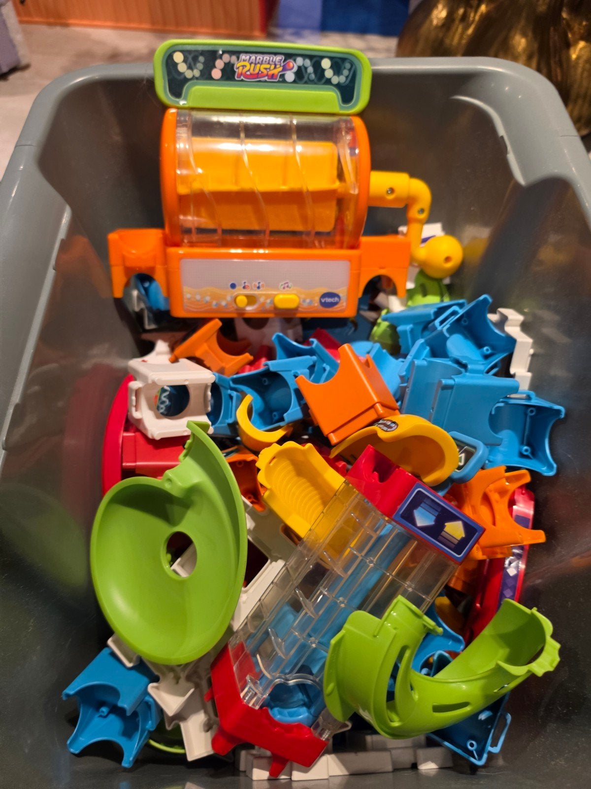 Vtech Knikkerbaan Marble Rush - Complete Set, Ophalen of Verzenden, Gebruikt, 4 tot 6 jaar