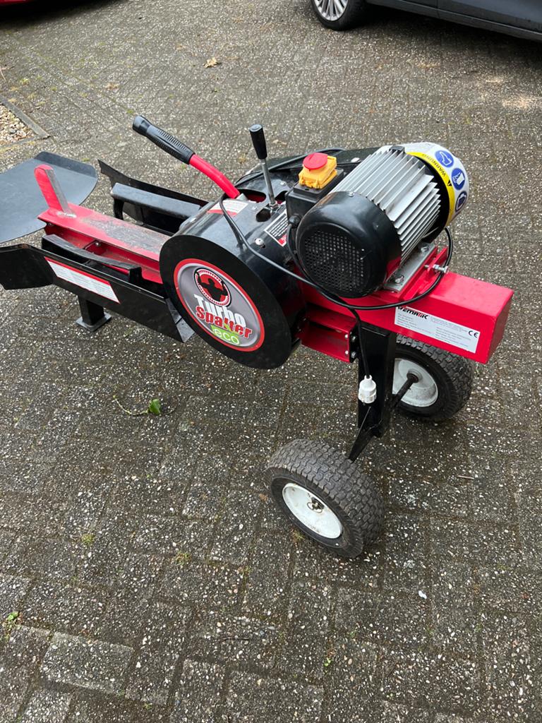 Wematik Turbo Spalter Eco 15 Ton Houtklover, Tuin en Terras, Kloofmachines, Ophalen, Gebruikt, Elektrisch, Liggend