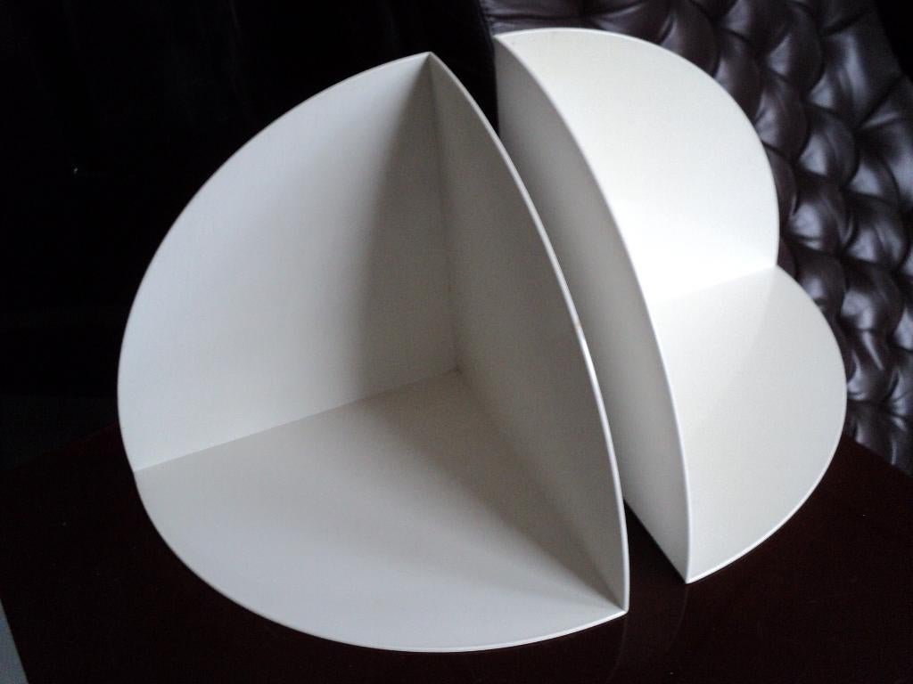 Kartell 4910 boekensteunen Stoppino design jaren 70 retro, Gebruikt, ?, Kartell, ?